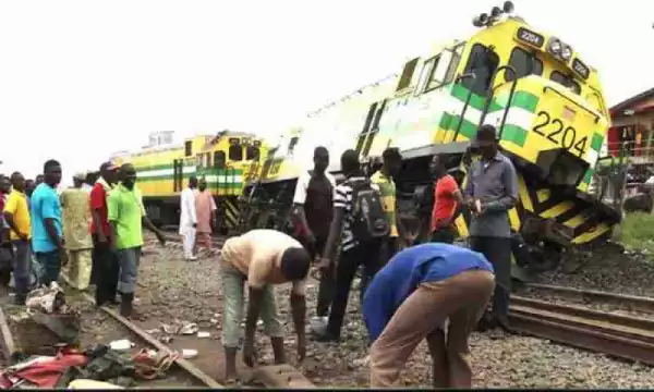 Two People Sitting On Train, Fall, Die In Lagos (Photos)